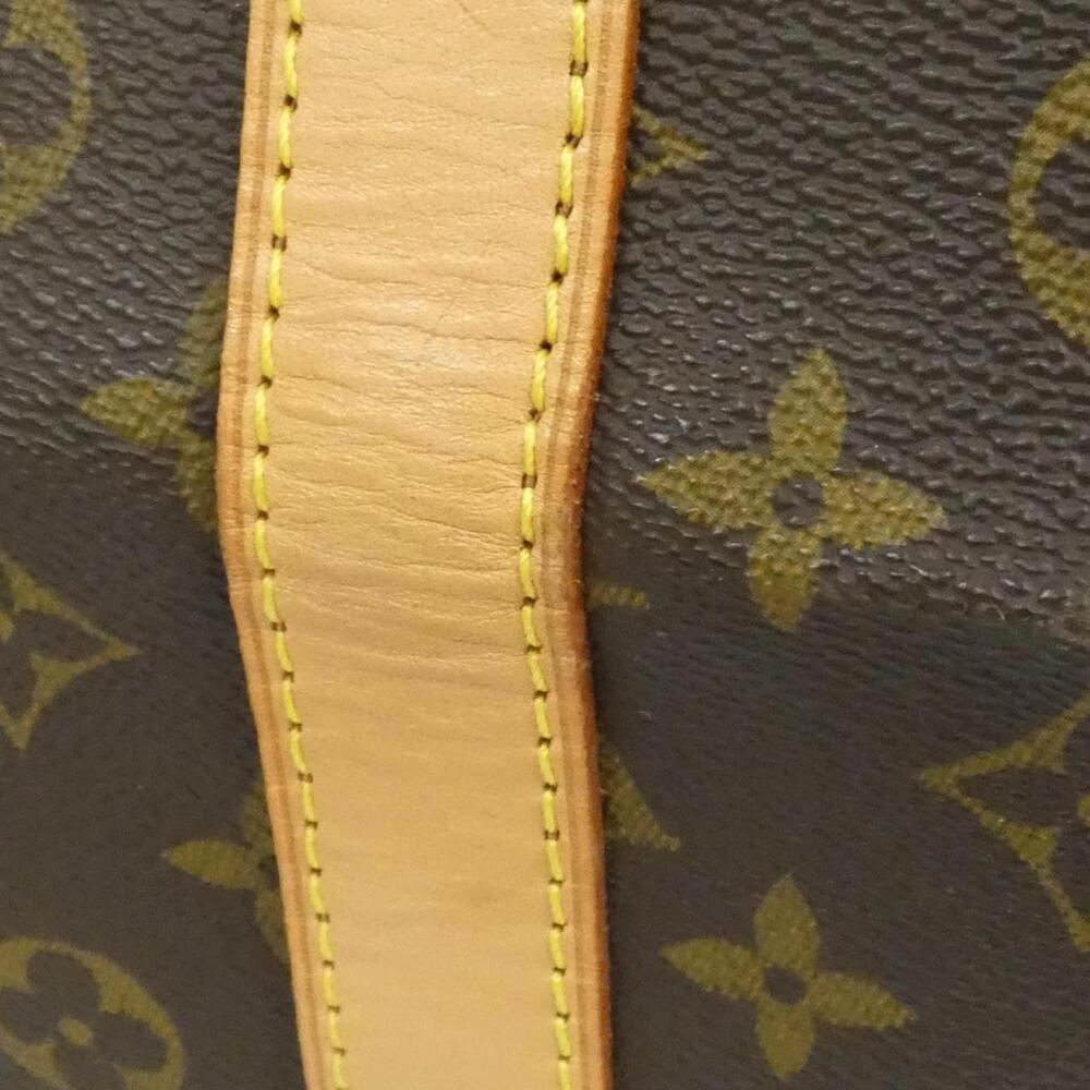 LOUIS VUITTON Brown Monogram Keepall 60 Boston Bag - Picture 4 of 9
